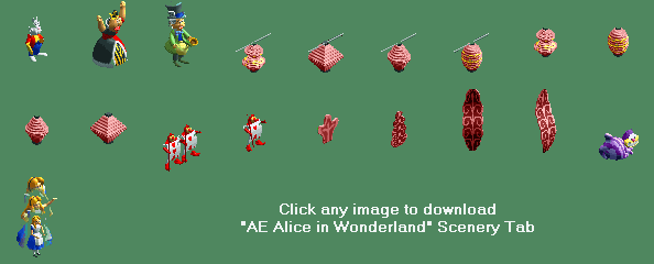 CLICK TO DOWNLOAD THE "ALICE IN WONDERLAND" SCENERY TAB