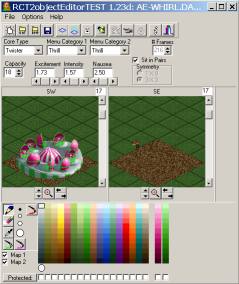Dr J's RCT2 Object Editor (Ver. 1.23d)